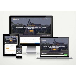 Bungalow Kiralama Web Paketi Wood v6.0
